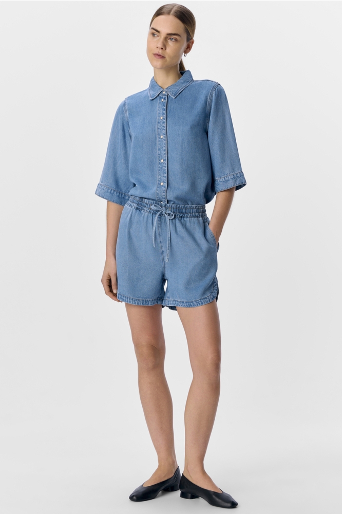 OBJFRAME RE MW SHORTS NOOS 23046631 Light Blue Denim